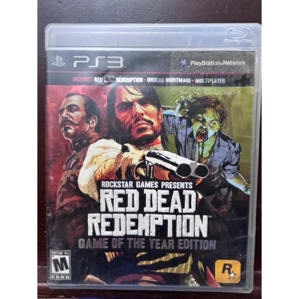 Red Dead Redemption Game of the Year Edition PS3 Playstation 3 Rockstar Games